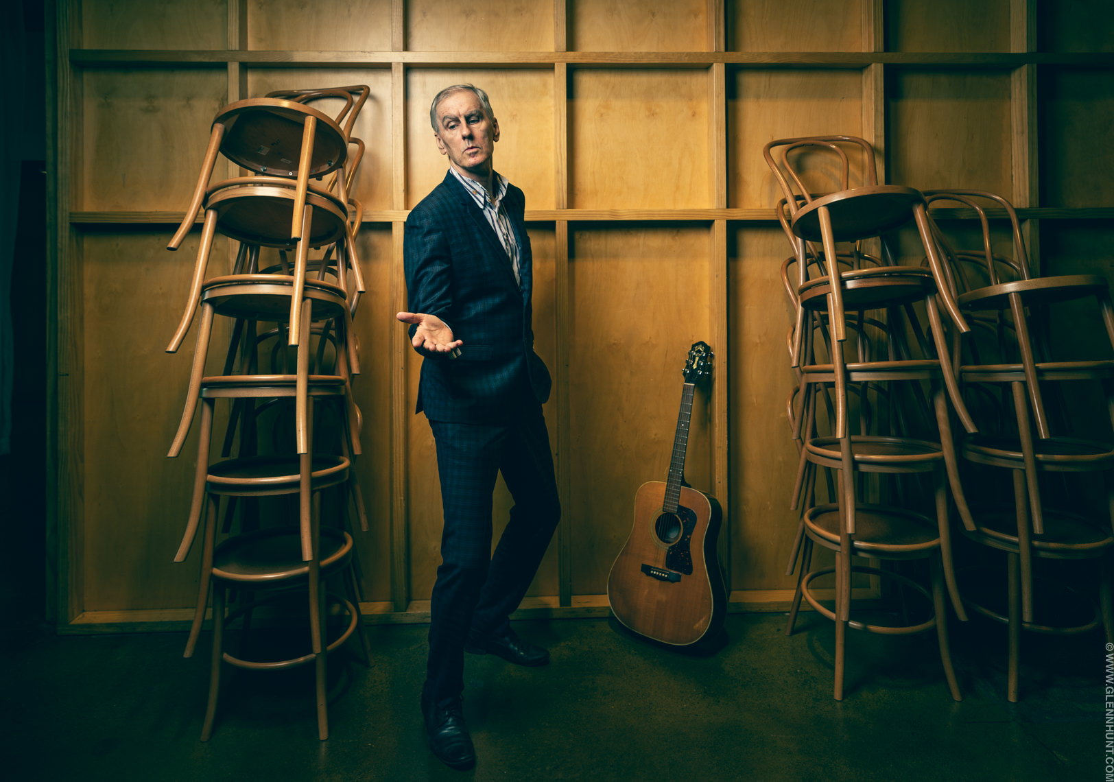 Portrait of singer-songwriter and author Robert Forster - BRISBANE ...